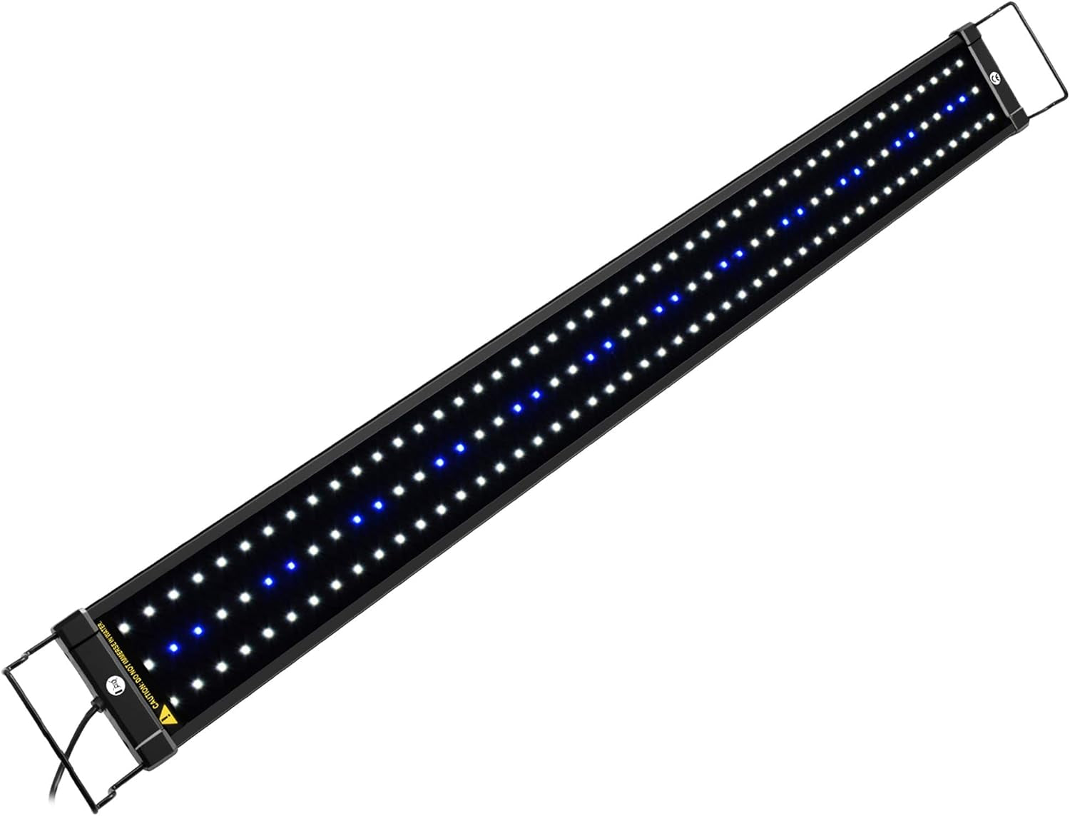 Classicled Aquarium Light, Fish Tank Light with Extendable Brackets, White and Blue Leds, Size 36 to 48 Inches, 25 Watts