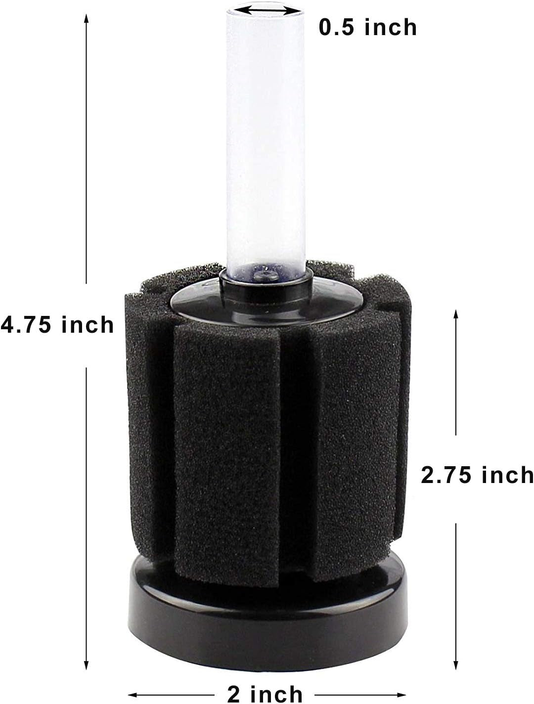 Sponge Filter Breeding Fry Betta Shrimp Nano Fish Tank for Aquarium Fish Tank 5 Gal-10 Gal